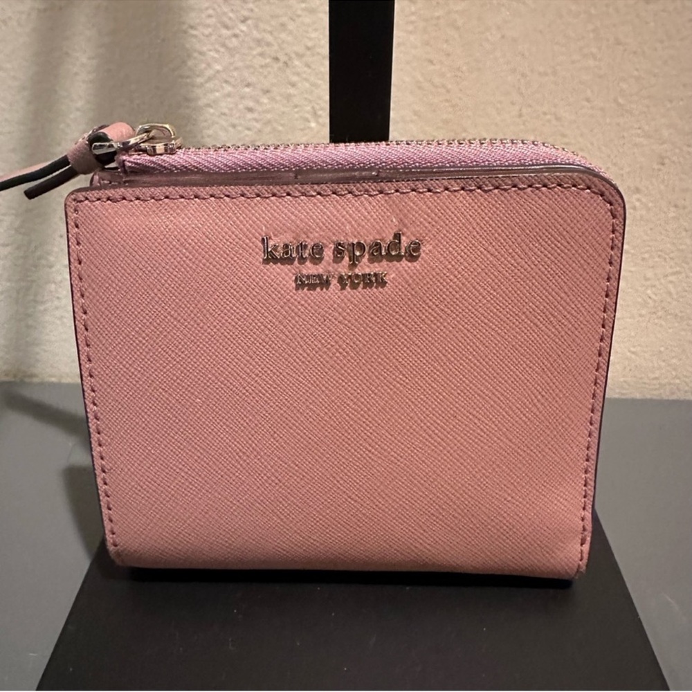 kate spade New York Blush Pink Zip Wallet